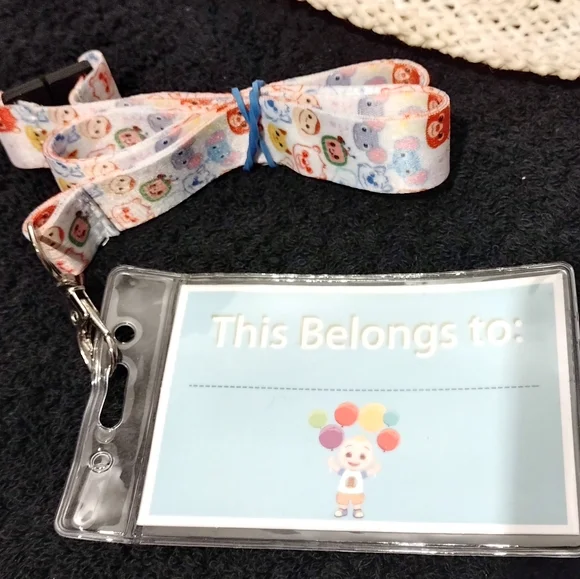 ⏰(5/$25) Coco Melon Lanyard with ID Badge Holder and Lobster Claw hook New Price - Picture 6 of 12